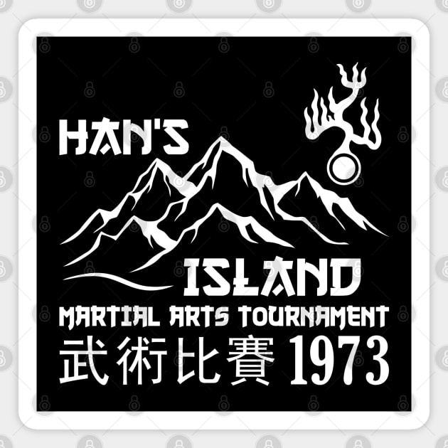 Mod.11 Enter the Dragon Han's Island Magnet by parashop